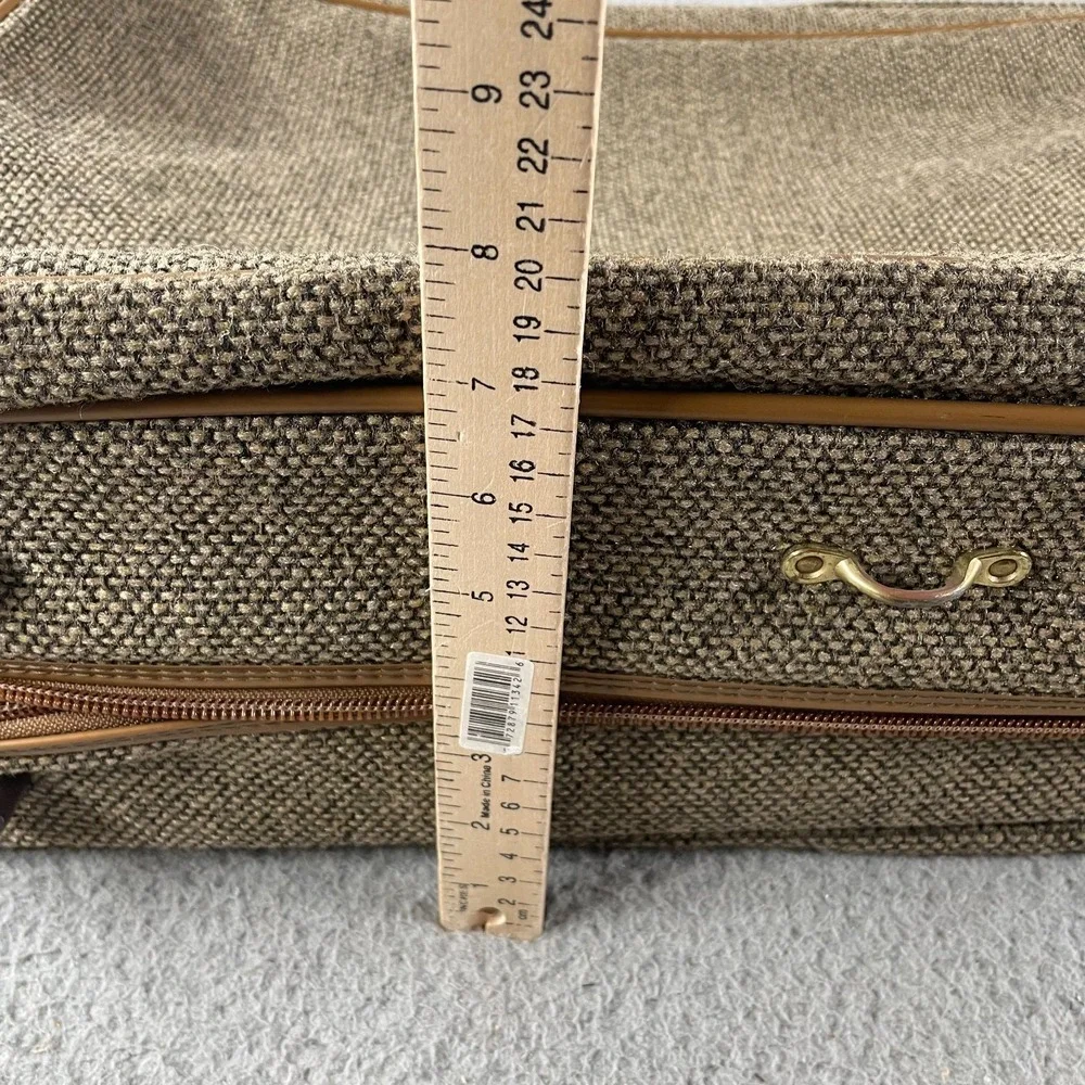 Vintage Hartmann Tweed Wool‎ Garment Bag Bi-Fold Travel Luggage 23